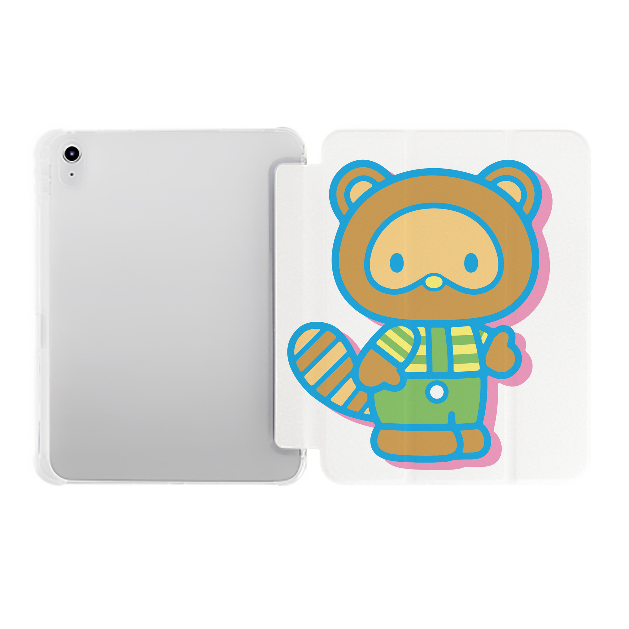 （画像用） Hello Kitty ハローキティ IPad ケース ペン収納付き 三つ折りスタンド PUレザー×シリコン 対応機種9.5/10.5/10.9インチ